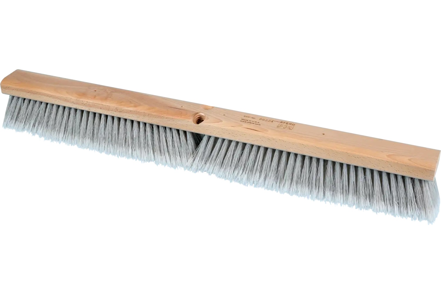 Picture of Pferd Broom Head - Fine Sweep 30" Flagged Silver Plastic Fill 3" Trim 89224 79189224